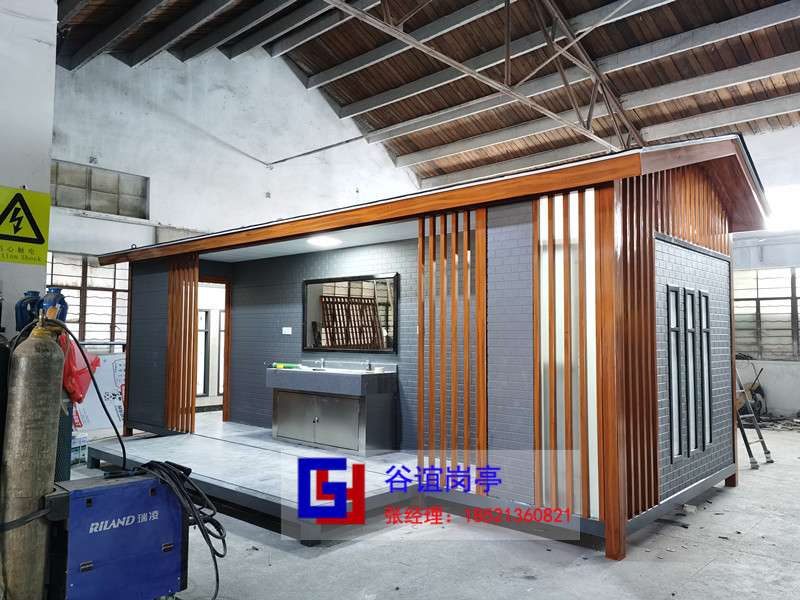 上海装配式移动公厕厂家为温州市政供应市政装配式移动公厕